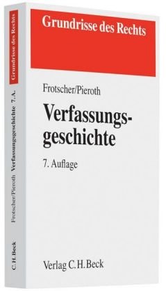 Stock image for Verfassungsgeschichte: Rechtsstand: Juni 2008 for sale by medimops
