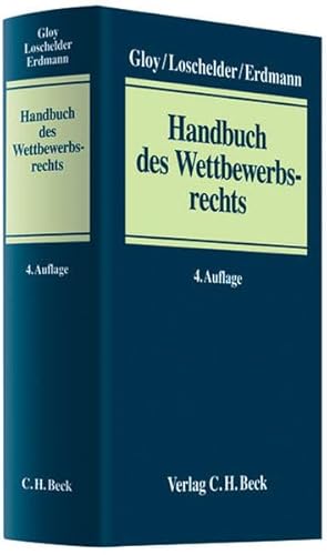 9783406581656: Handbuch des Wettbewerbsrechts