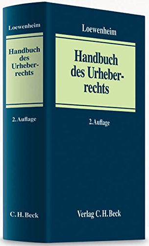 9783406585180: Handbuch des Urheberrechts