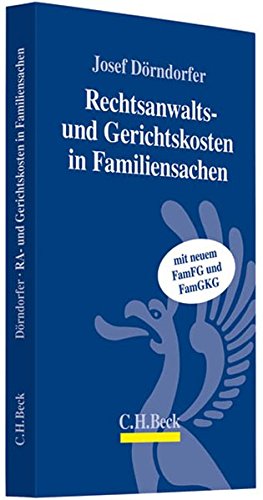 Stock image for Rechtsanwalts- und Gerichtskosten im neuen Familienverfahren for sale by medimops
