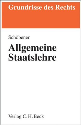 9783406593659: Allgemeine Staatslehre