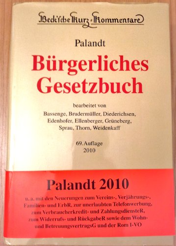 9783406594885: Brgerliches Gesetzbuch