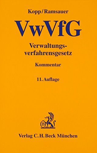 Stock image for Verwaltungsverfahrensgesetz (VwVfG) for sale by medimops