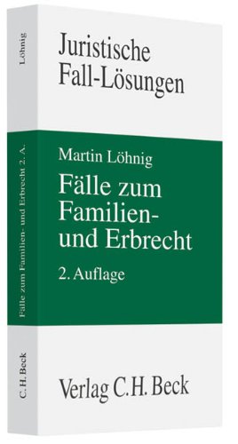 Beispielbild fr Flle zum Familien- und Erbrecht zum Verkauf von Buchpark