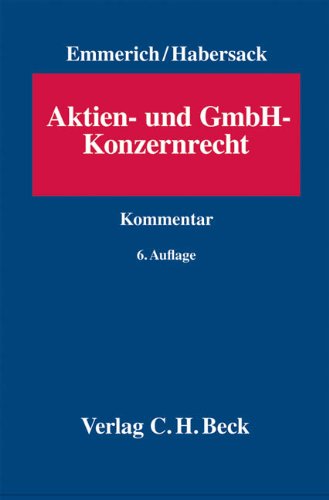 Beispielbild fr Aktien- und GmbH-Konzernrecht zum Verkauf von Buchpark