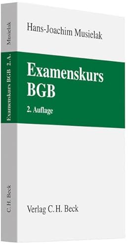 Stock image for Examenskurs BGB for sale by medimops