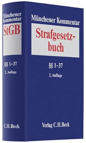 Stock image for Mnchener Kommentar zum Strafgesetzbuch / Mnchener Kommentar zum Strafgesetzbuch Bd. 1:  1-37 StGB for sale by Buchpark