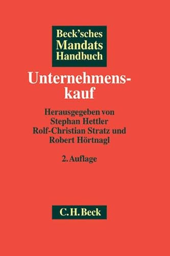 9783406606625: Beck'sches Mandatshandbuch Unternehmenskauf