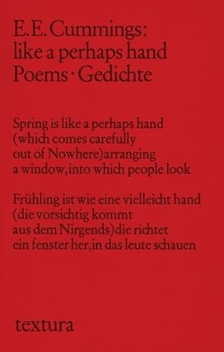 9783406607202: Like a perhaps hand: Poems. Gedichte