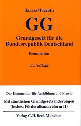 Beispielbild fr Grundgesetz fr die Bundesrepublik Deutschland zum Verkauf von Buchpark