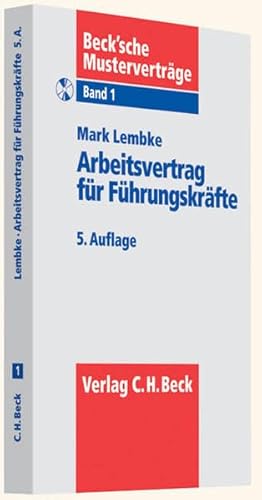 9783406610165: Arbeitsvertrag fr Fhrungskrfte: Auertarifliche und leitende Angestellte: 1