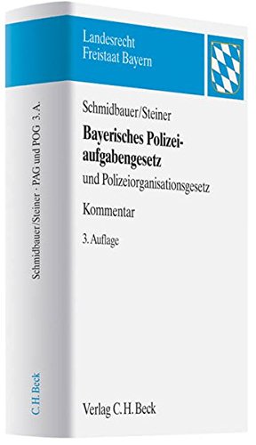 Beispielbild fr Bayerisches Polizeiaufgabengesetz und Bayerisches Polizeiorganisationsgesetz zum Verkauf von Buchpark