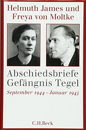 Imagen de archivo de Abschiedsbriefe Gefngnis Tegel. September 1944 - Januar 1945. a la venta por Bojara & Bojara-Kellinghaus OHG