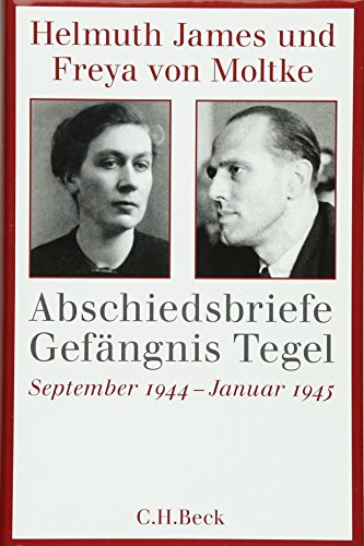 Stock image for Abschiedsbriefe Gefngnis Tegel: September 1944 - Januar 1945 for sale by medimops