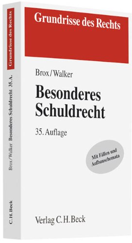 Beispielbild fr Besonderes Schuldrecht zum Verkauf von medimops