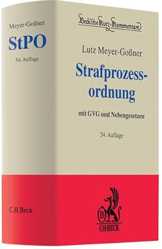 9783406617461: Strafprozessordnung