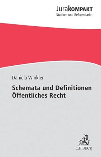 Beispielbild fr Schemata und Definitionen ffentliches Recht zum Verkauf von medimops