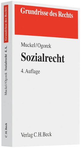 Sozialrecht - Muckel, Stefan und Markus Ogorek