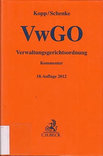 Verwaltungsgerichtsordnung - Ferdinand O. Kopp