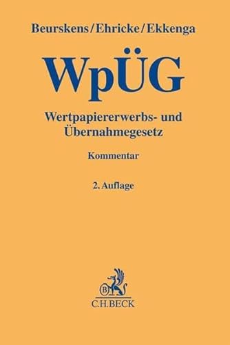 Stock image for Wertpapiererwerbs- und bernahmegesetz for sale by Buchpark