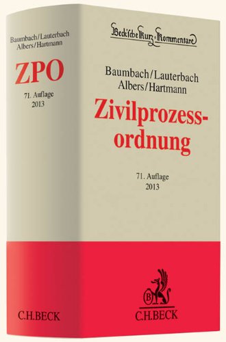 Beispielbild fr Zivilprozessordnung: mit FamFG, GVG und anderen Nebengesetzen zum Verkauf von medimops