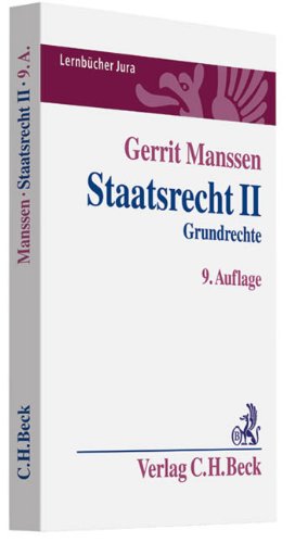 9783406631610: Staatsrecht II: Grundrechte