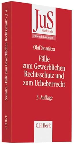 Beispielbild fr Flle zum Gewerblichen Rechtsschutz und Urheberrecht zum Verkauf von medimops