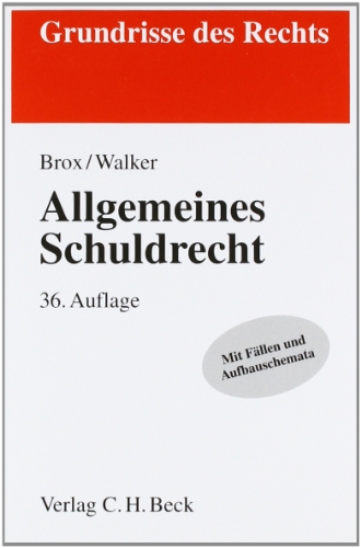 Stock image for Allgemeines Schuldrecht for sale by medimops