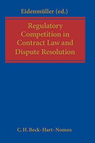 9783406634161: Regulatory Competition in Contract Law and Dispute Resolution