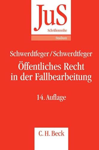 Stock image for ffentliches Recht in der Fallbearbeitung: Grundfallsystematik, Methodik, Fehlerquellen (JuS-Schriftenreihe/Studium, Band 5) for sale by Buchmarie