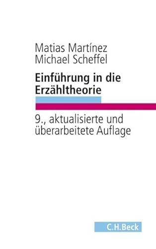 Beispielbild fr Einfhrung in die Erzhltheorie zum Verkauf von medimops