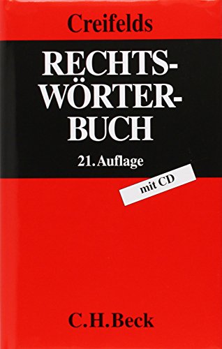 9783406638725: Rechtswrterbuch: Buch und CD-ROM