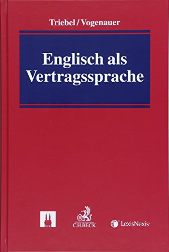 Stock image for Englisch als Vertragssprache -Language: german for sale by GreatBookPrices