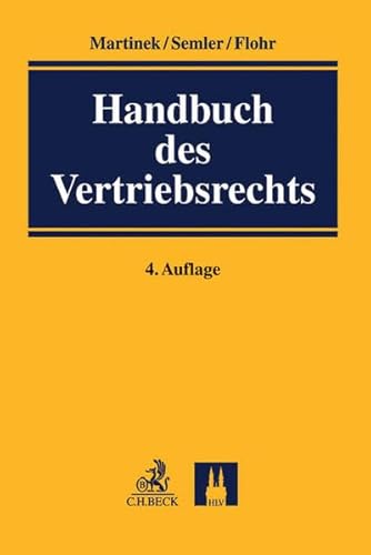 9783406642616: Handbuch des Vertriebsrechts