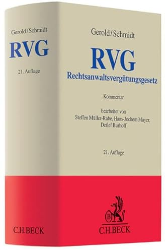 9783406642944: Rechtsanwaltsvergtungsgesetz