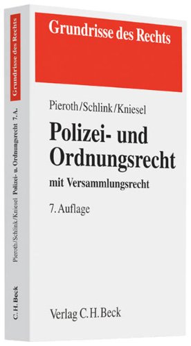 Stock image for Polizei- und Ordnungsrecht: mit Versammlungsrecht for sale by medimops