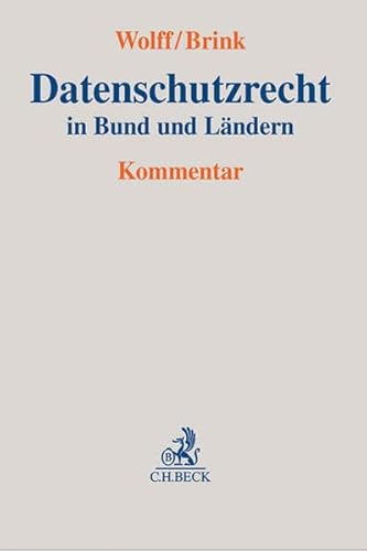 9783406647970: Datenschutzrecht in Bund und Lndern: Grundlagen, Bereichsspezifischer Datenschutz, BDSG