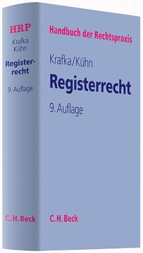 Stock image for Registerrecht for sale by medimops