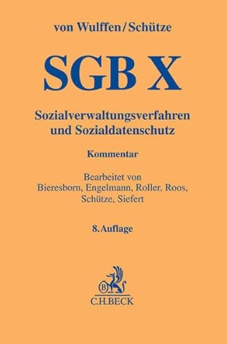 Stock image for SGB X Sozialverwaltungsverfahren und Sozialdatenschutz for sale by Buchpark