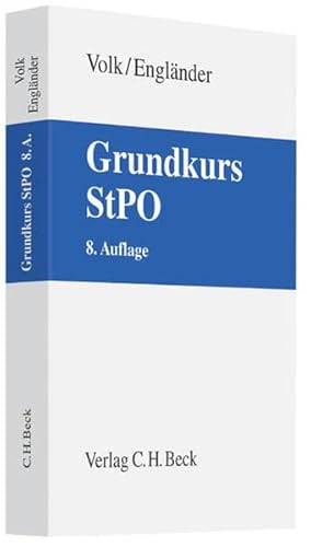 Grundkurs StPO - Volk, Klaus, Engländer, Armin