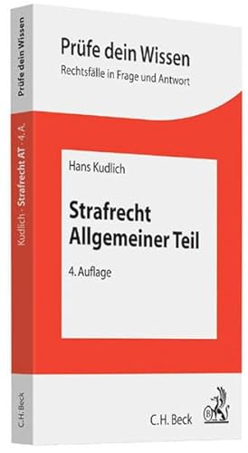 Stock image for Strafrecht Allgemeiner Teil Kudlich, Hans for sale by biblioMundo