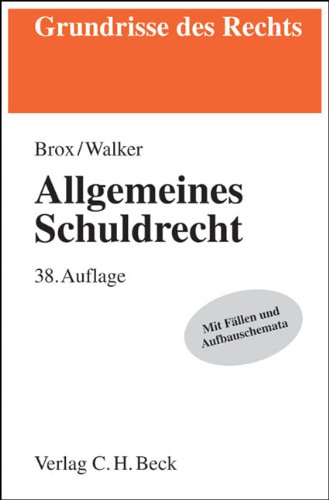 9783406660627: Allgemeines Schuldrecht