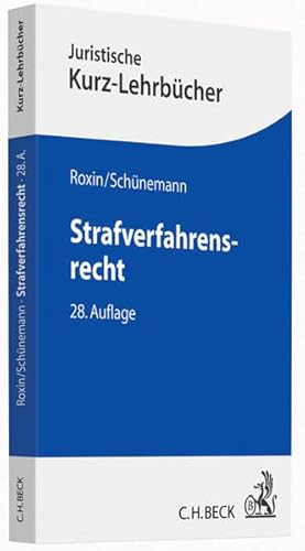 Immagine stock per Strafverfahrensrecht: Ein Studienbuch