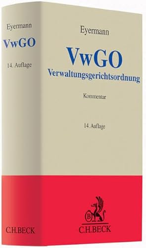 9783406665677: Eyermann, E: Verwaltungsgerichtsordnung