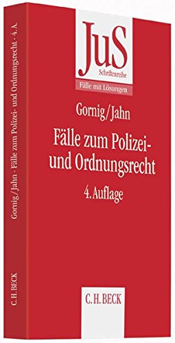 Stock image for Flle zum Polizei- und Ordnungsrecht for sale by medimops