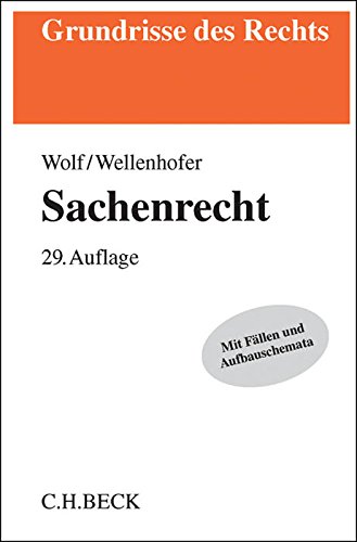 Imagen de archivo de Sachenrecht a la venta por Ammareal