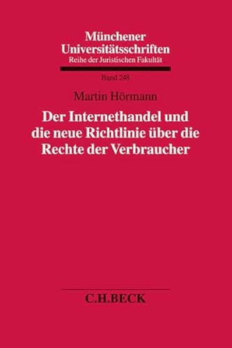 Stock image for Der Internethandel und die neue Richtlinie ber die Rechte der Verbraucher for sale by Buchpark