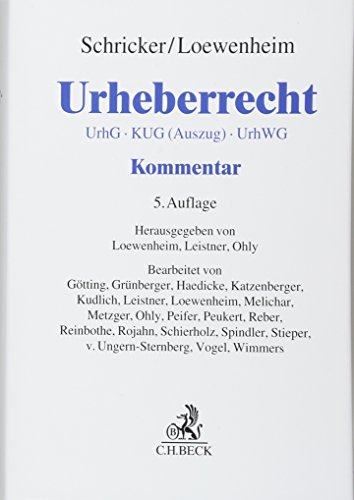 9783406672743: Urheberrecht: UrhG, KUG (Auszug), UrhWG