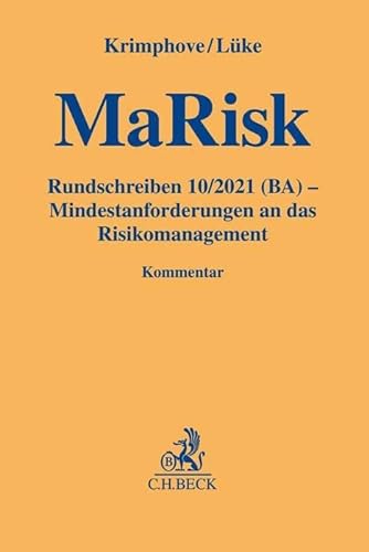 Stock image for MaRisk - Mindestanforderungen an das Risikomanagement (Gelbe Erluterungsbcher) for sale by medimops