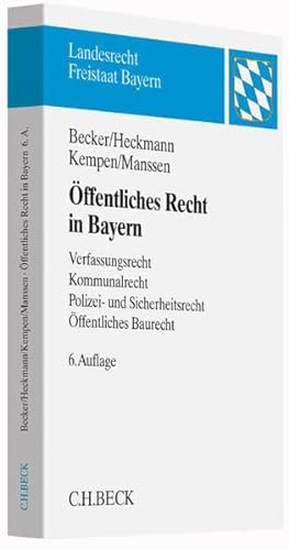 9783406673085: ffentliches Recht in Bayern